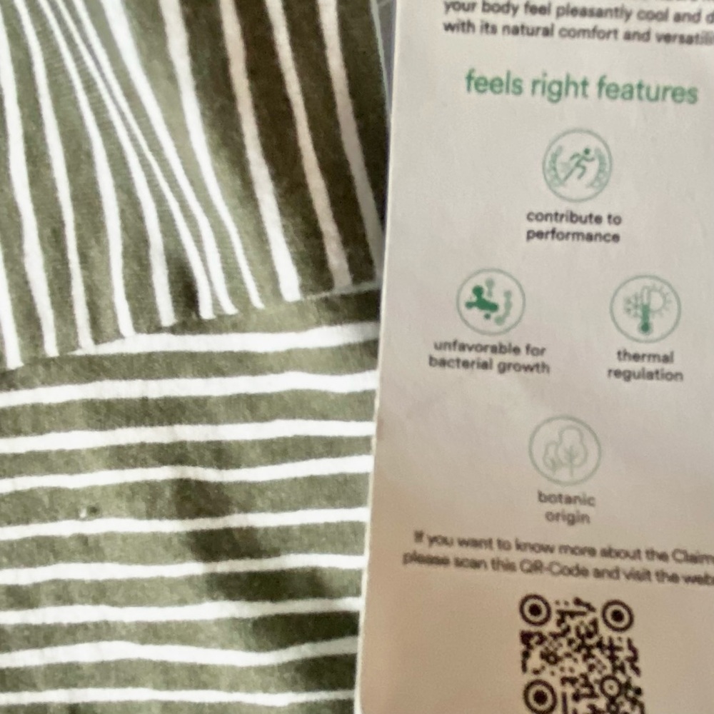 NWT EDDIE BAUER | Ladies Gate Check Mixed-Stripe U-Neck Tank Top Sz M Easy Care - Picture 11 of 15